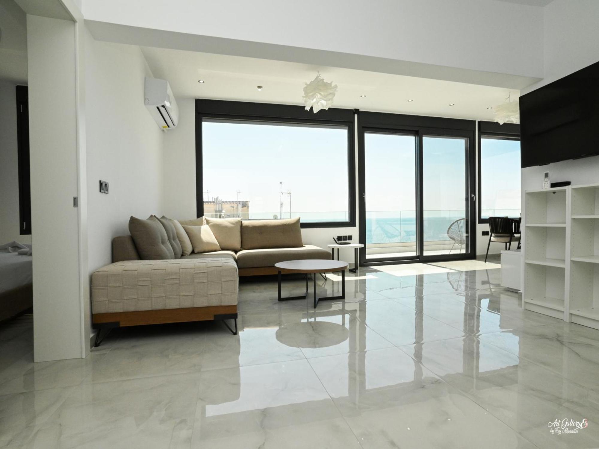 Panorama Penthouse Apartment Nea Kallikrateia Exterior photo